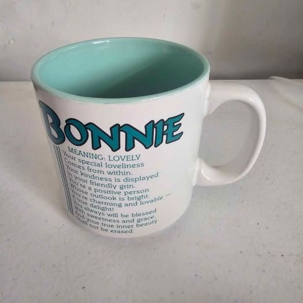 Vintage "BONNIE " coffee mug